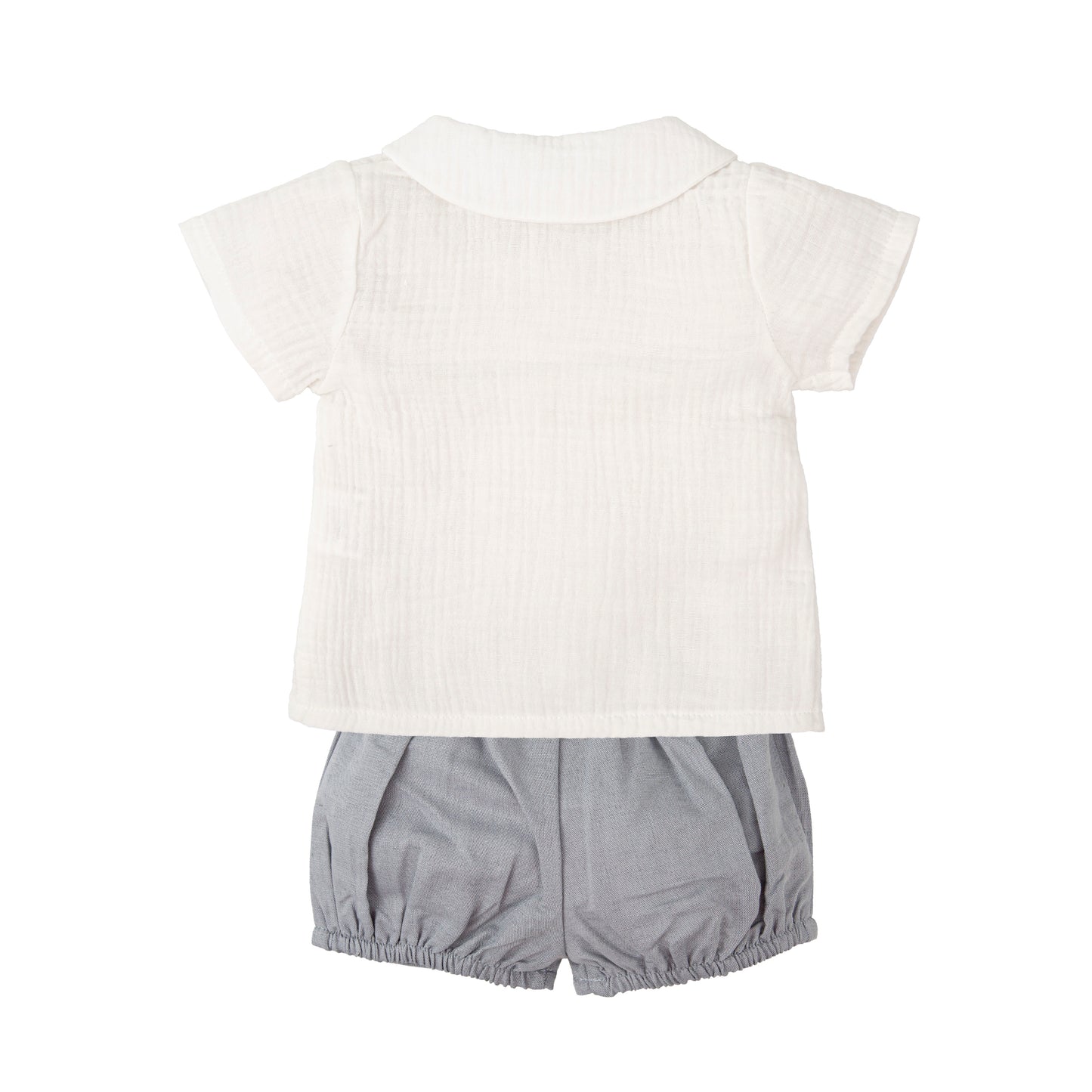 Boys Woven Set Gray