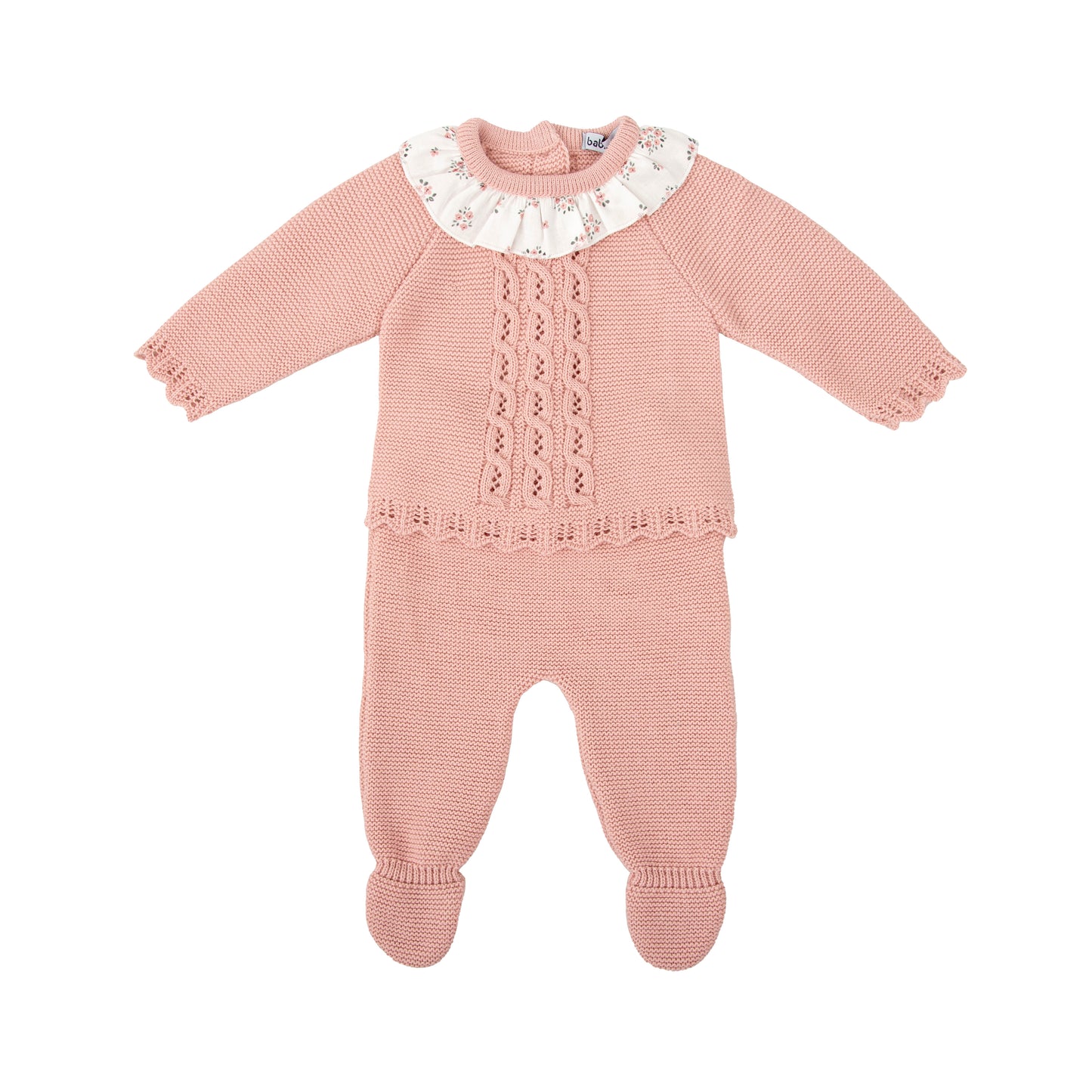 Girls Pink Detail Set