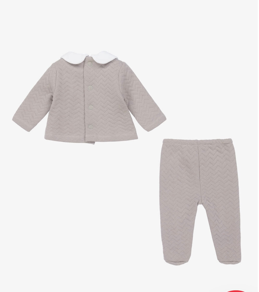 Grey Cotton 2 piece set
