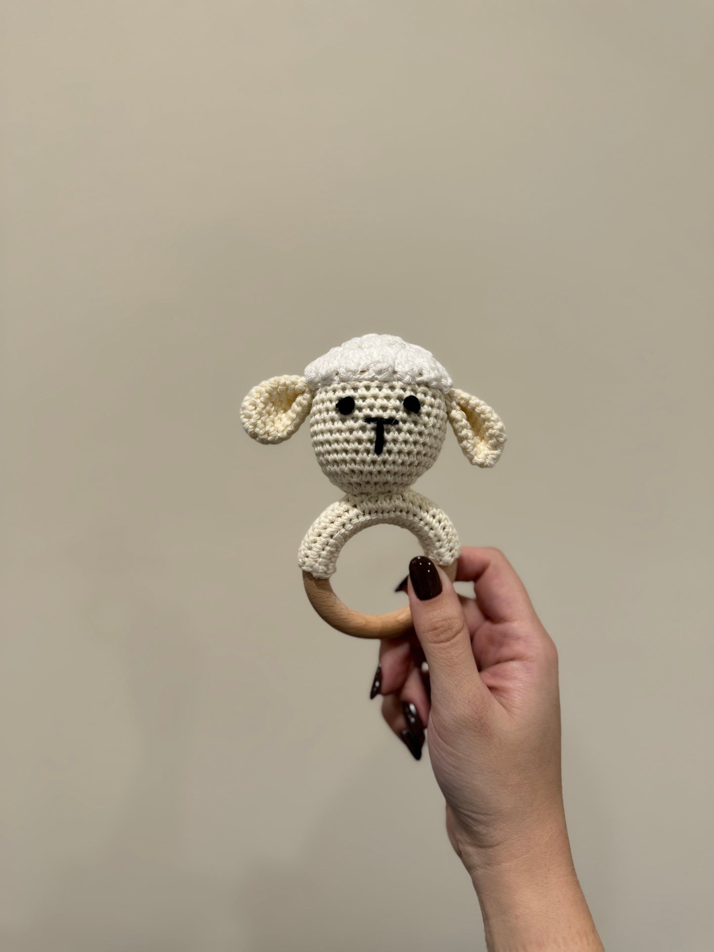 Sheep Baby Rattle