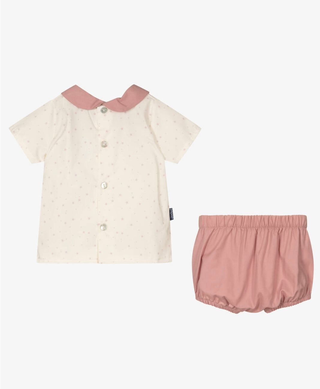 Ivory & Pink Baby Set