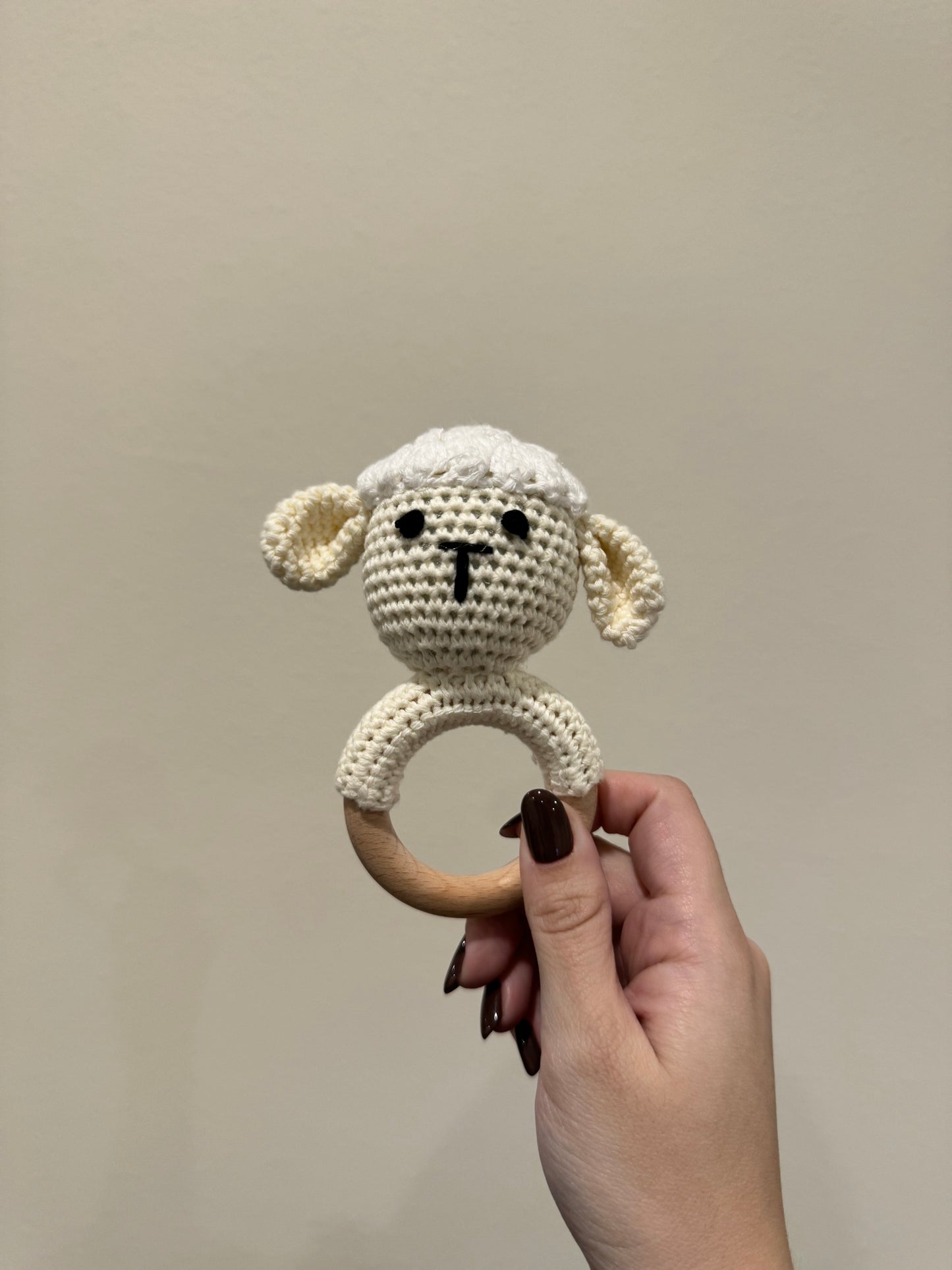 Sheep Baby Rattle