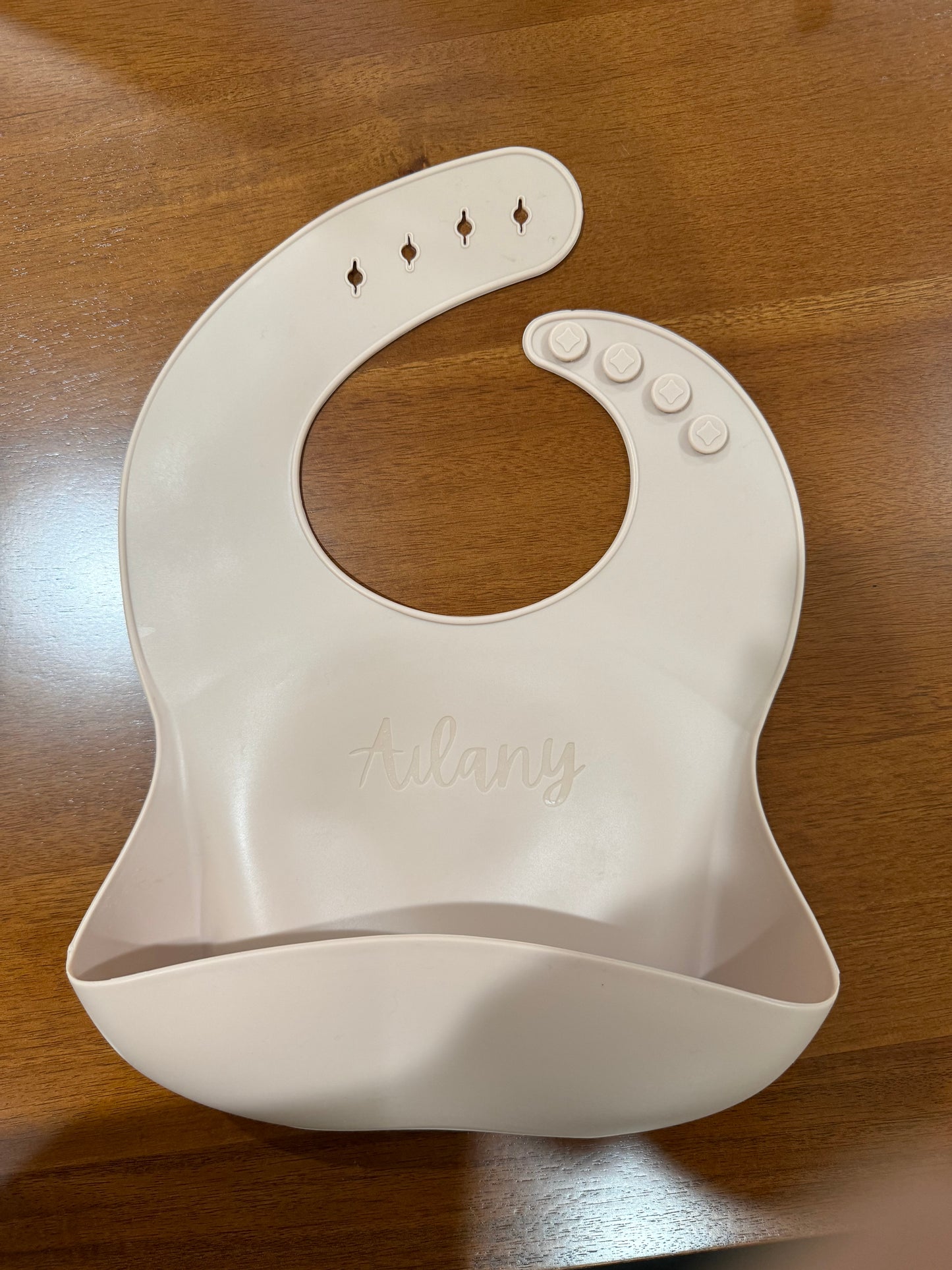 Personalized Silicone Bib