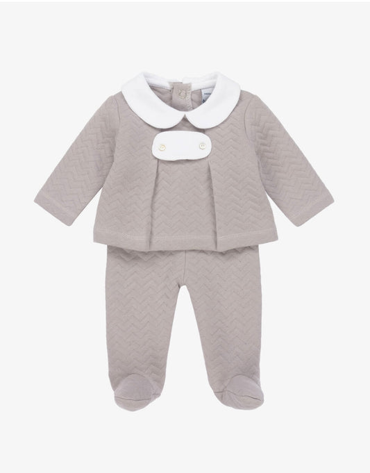 Grey Cotton 2 piece set