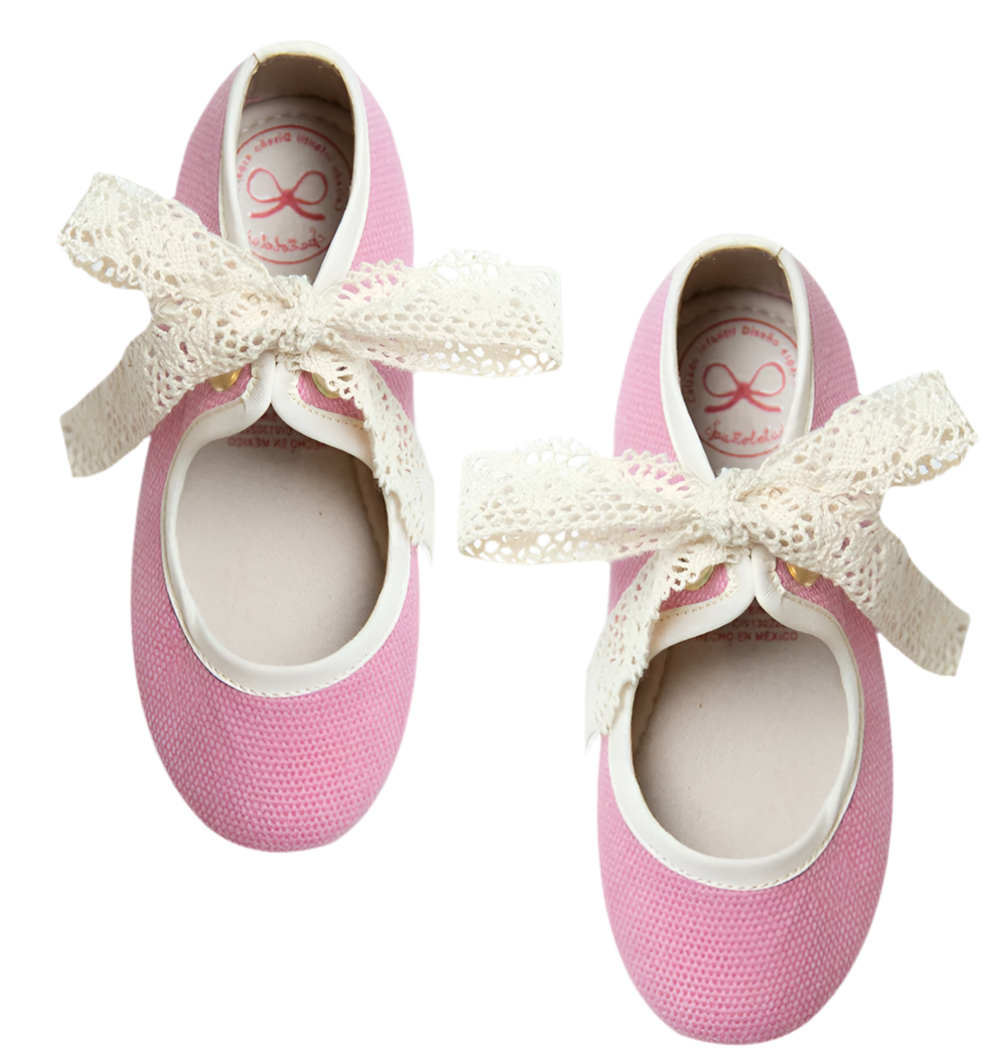 Zapatilla Loneta Liston Rosa Viejo