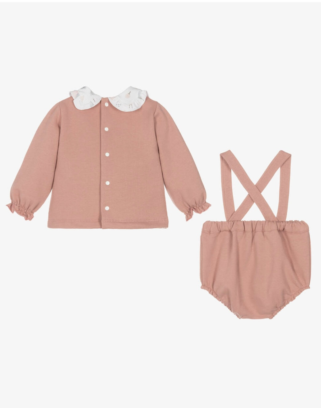 Dusty Pink Cotton Short Set