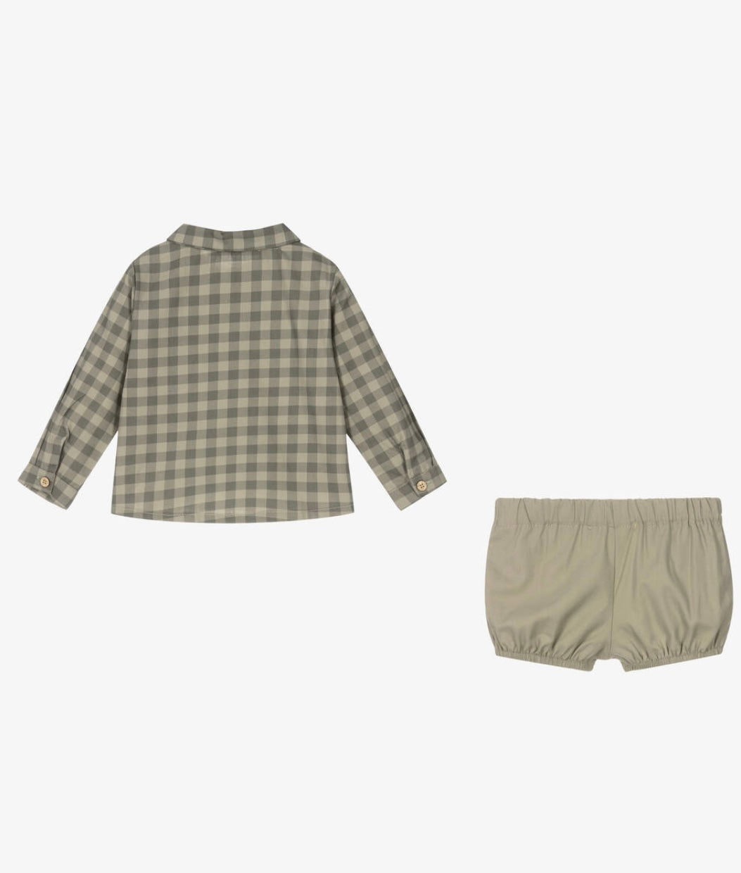 Boys Green Short Set